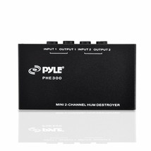 Pyle - PHE300 - 2-Channel Hum Noise Feedback Earth Loop Destroyer - $24.95