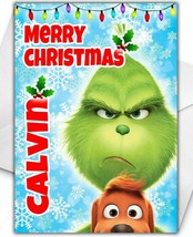 THE GRINCH Personalised Christmas Card - The Grinch Christmas Card - £3.23 GBP