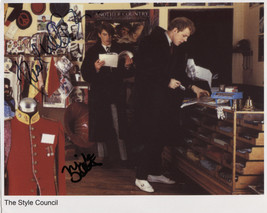 Style Council (Band) Paul Weller Mick Talbot SIGNED Photo COA Lifetime Guarantee - $82.99