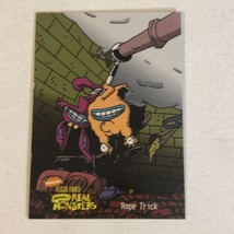Aaahh Real Monsters Trading Card 1995  #62 Rope Trick - £1.55 GBP