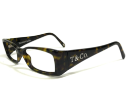 Tiffany & Co. Petite Eyeglasses Frames TF 2006 8015 Tortoise Silver 49-16-130 - $111.98
