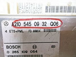 98-99 MERCEDES-BENZ E320/E300/E430/ AWD /TRACTION CONTROL ABS+ETS+PLM  MODULE/ image 3
