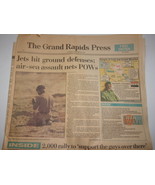 Vintage Grand Rapids Press MI December 1991 Gulf War Jets Hit Ground Def... - $6.84 CAD