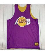 Los Angeles Lakers NBA 2XL G-III Jersey Shirt Yellow Purple New Men Kobe... - $111.67 CAD