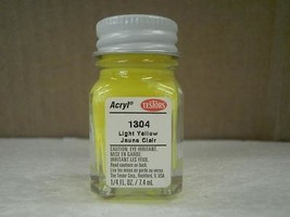 MODEL PAINT- TESTORS- 1304 LIGHT YELLOW- 1/4 FL.OZ- NEW- L119 - $71.34 MXN