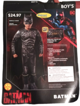 The Batman Boys 3 Piece Padded Muscle Costume Medium 8 New Halloween Lig... - £17.63 GBP