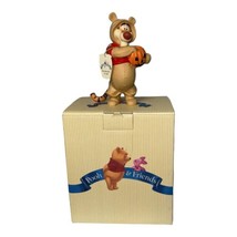 Disney - Pooh and Friends Tigger Figurine “Boo-Hoo-Hoo to You&quot; Halloween Pumpkin - £65.29 GBP