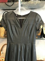 Bcbgmaxazria Little Black Short Sleeve Cut Out &quot;Karlie&quot; Dress Sz 6 - £122.95 GBP