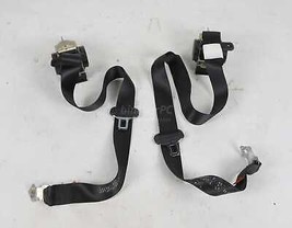 BMW E46 Rear Seatbelts Buckles Set Fold Down Seats Black 1999-2006 OEM - $39.59