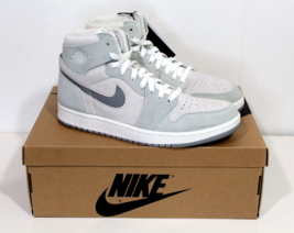 Men&#39;s Nike Air Jordan 1 Zm Air Cmft 2 High Top Shoe Summit White/Particle Grey - $128.68