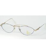 Lunettes Dorées ARGENTA 977 002 Or Bleu Argent Noir 51-18-132mm - $61.36