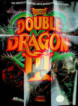 Nintendo / Acclaim Ad - Double Dragon III (1990) - New - $23.36