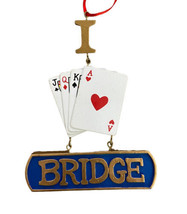 Kurt Adler I Love Bridge Dangle Ornament 4.25 inches Gift - £8.33 GBP