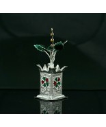 925 sterling silver holy basil Tulsi Plant rosary Plant puja article art... - $54.14 CAD