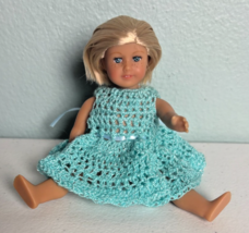 2012 American Girl Doll Kit Kittredge  Mini 7&quot; Cloth and Vinyl with Dress - $20.10