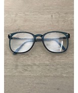 VTG New Trendies Translucent Blue Plastic Rx Eyeglass Flex Frame 52-18-140 - $280.80 MXN