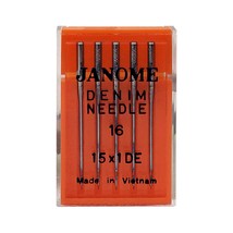 Janome Sewing Machine Needle Denim Size 16 - $14.99