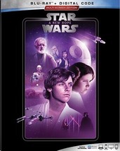 Star Wars: Episode IV A New Hope (Blu-Ray + Digital) + Slipcover NEW Sealed - $175.40 MXN
