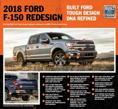 2018 Ford F-150 Info Poster 24 X 24 Inch Poster - £16.24 GBP