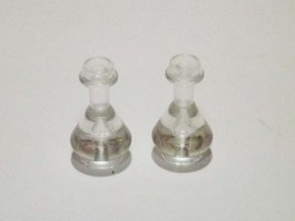 USA Minifigure Toy Clear Science Beaker Set Of 2 B - £3.87 GBP