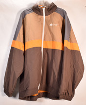 Adidas x Human Made Mens Windbreaker Jacket Brown 2XL - $267.30