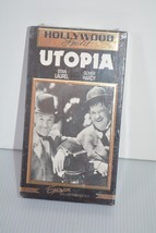 UTOPIA VHS Tape 1996 Hollywood Gold Collector Edition B&amp;W STAN LAUREL Ne... - $8.99