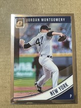 2018 Panini Donruss Optic Jordan Montgomery #118 Yankees - £1.39 GBP