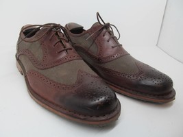 Sebago Brattle Mens Brown Two Toned Leather Wingtip Oxfords Size US 8.5 D EUR 42 - £47.16 GBP