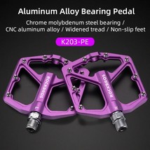 BROS Bike Pedals Aluminum Alloy Anti-slip Bicycle Pedals Ultralight Sealed ing O - £96.64 GBP