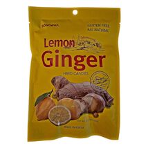 Songwha Lemon Ginger Hard Candies, 3.5 oz, All Natural &amp; Gluten Free - $2.96