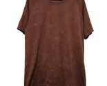 Lululemon Metal Vent Tech 2.0 T-Shirt Mens XL Rust Performance Workout Gym - $24.99