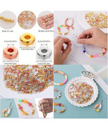 6mm Flat Round CCB Gorgeous Brilliant Spacer Beads - $4.06 CAD