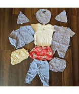 Vintage Baby Gap Cowboy Western Layette Set 0-3-6 M 10 pc Lot Mix n Matc... - £100.78 GBP