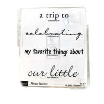 Stampin&#39; Up Set of Four Phrase Starters Stampers - £7.73 GBP