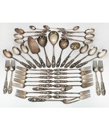 Tele Par Brodrene Mylius Couverts Ensemble 40 Pièces, Norvégien 830 Argent - $6,479.28 CAD