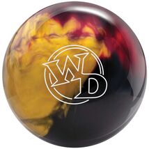 Columbia 300 White Dot Scarlet Gold Black Bowling Ball - $69.95