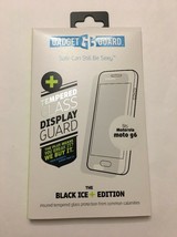 Gadget Guard:Tempered Black Ice Plus Glass Screen Guard for Motorola Mot... - £12.69 GBP