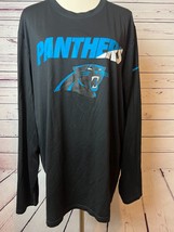Carolina Panthers Nike NFL Equipment Training Tee Shirt XXL 2X T-Shirt B... - $36.09