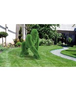 Outdoor Animal Gorilla Topiary Green Figures 78&quot; covered in Artificial G... - $5,580.00