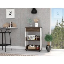 Dundee Kitchen Cart: 1 Drawer, 2 Open Shelves - Storage &amp; Style - $102.99