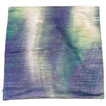 Abstract Brush Strokes Green Blue Indoor Outdoor Throw Pillow Cover  Case17”x18” - £37.46 GBP