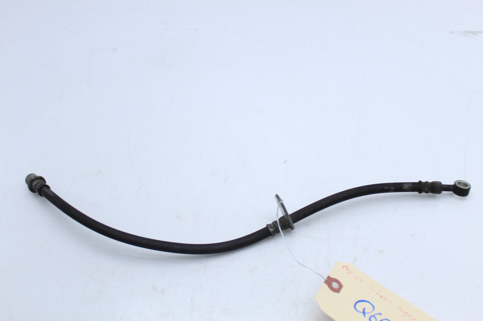 08-14 SUBARU IMPREZA WRX FRONT LEFT DRIVER SIDE BRAKE HOSE Q6563 - $39.95