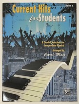 Alfred&#39;s Current Hits for Students, Book 3 Early Intermediate Piano Sheet Music - £8.02 GBP