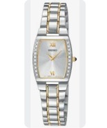 Seiko Diamond  Dress Two-Tone Stainless Steel WoMen&#39;s Analog Watch - $1,790.47 MXN