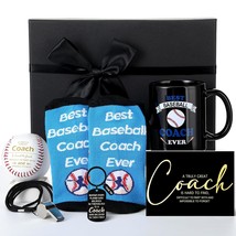 6 Pcs Funny Baseball Coach Gifts For Men Best Coach Ever Christmas Appreciation  - $39.99