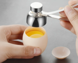 Stainless Steel Egg Opener — for Cutting Off the Top of the Shell - $10.99