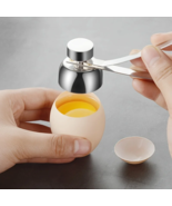 Stainless Steel Egg Opener — for Cutting Off the Top of the Shell - $10.99