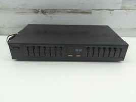 Sony SEQ-120 Vintage Stereo Graphic Equalizer 7 Band - Working Missing 3 Knobs  - £75.56 GBP