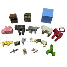 Lego Minecraft Minifigure and Accessory lot of 18. - £14.85 GBP