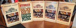 5 Vhs Collectible Set Of Stories From The Golden Age Of Country Music - £12.47 GBP